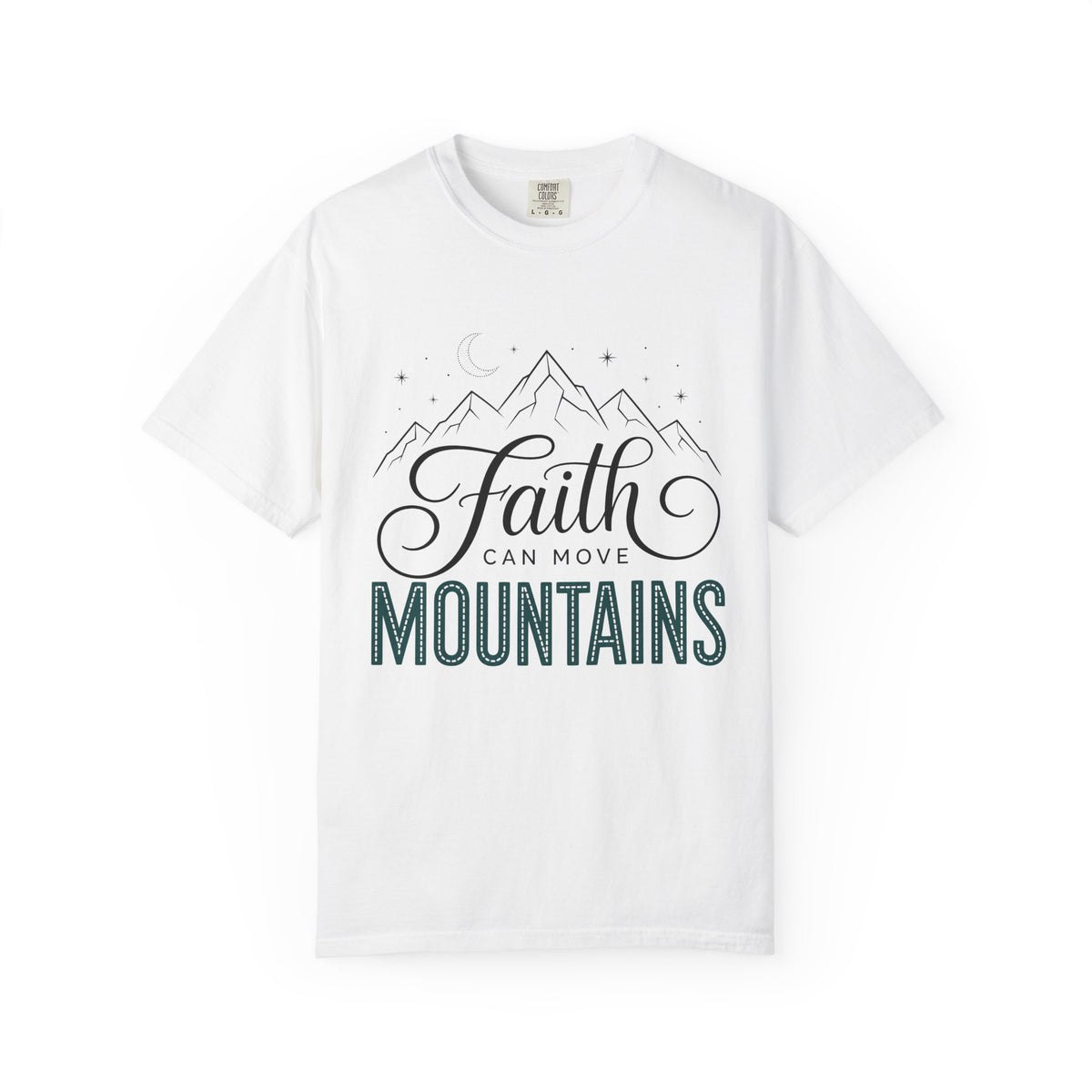 Matthew 17:20 Faith Can Move Mountains Women's T-Shirt