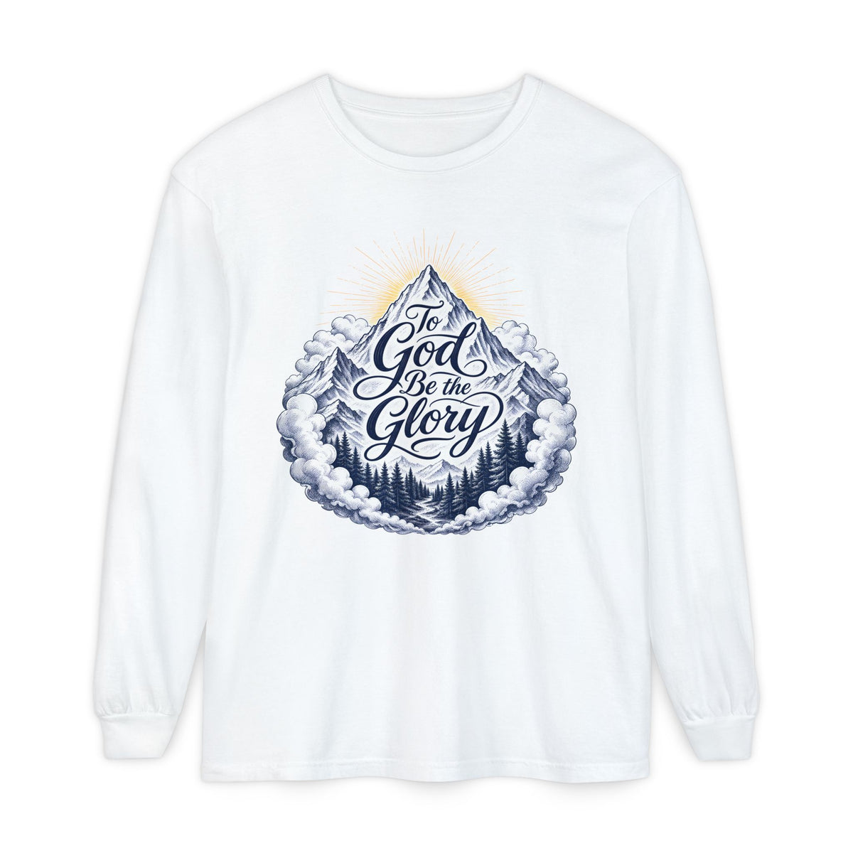 Romans 11:36 To God Be The Glory Women's Long Sleeve T-Shirt